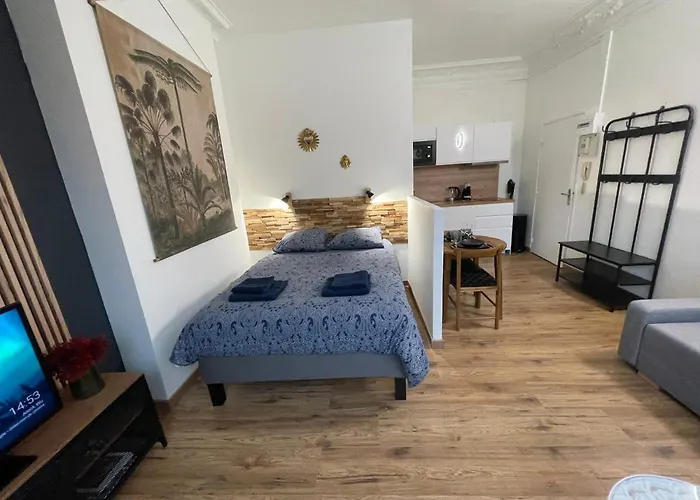 L\'Escale Studio Arras Avec Parking Prive