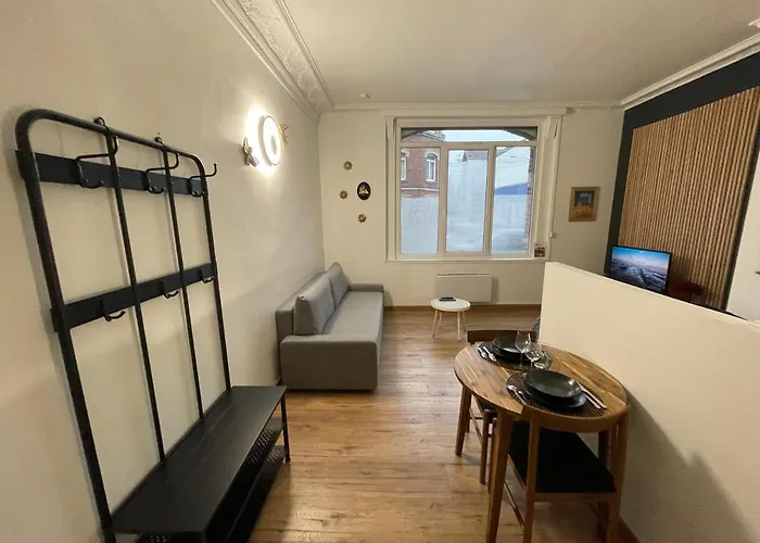 L\'Escale Studio Arras Avec Parking Prive